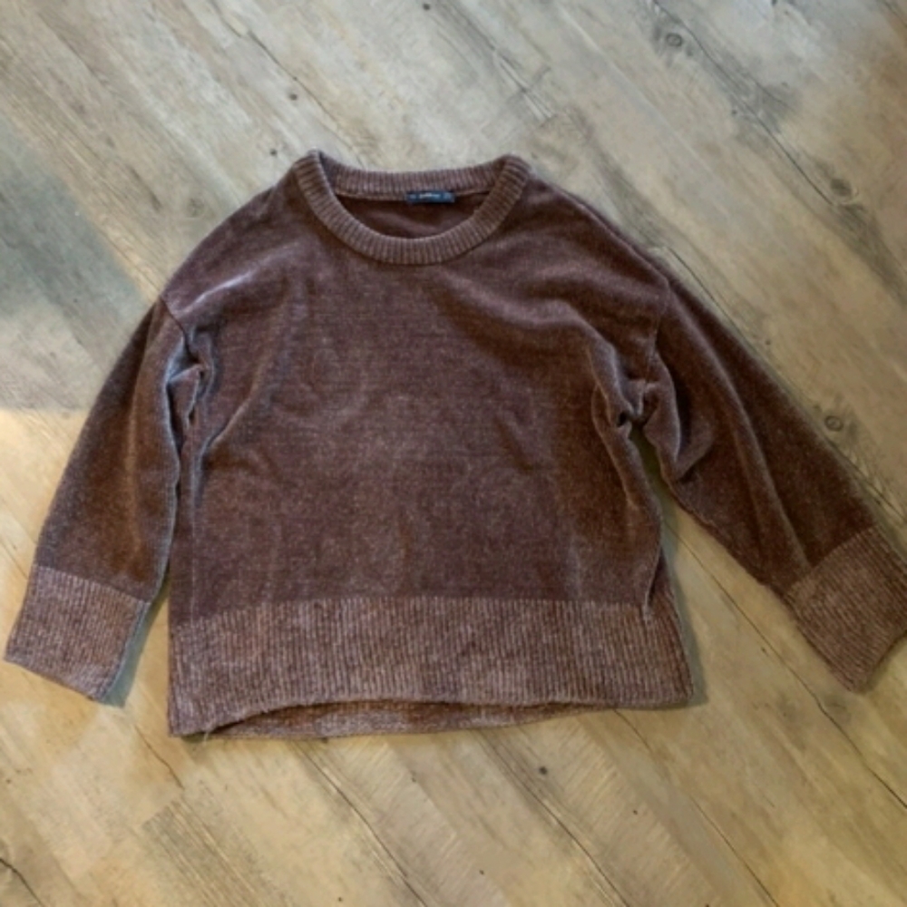 Zara Chenille Oversized Sweater - Picture 3 of 8